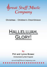 Hallelujah Glory Unison choral sheet music cover